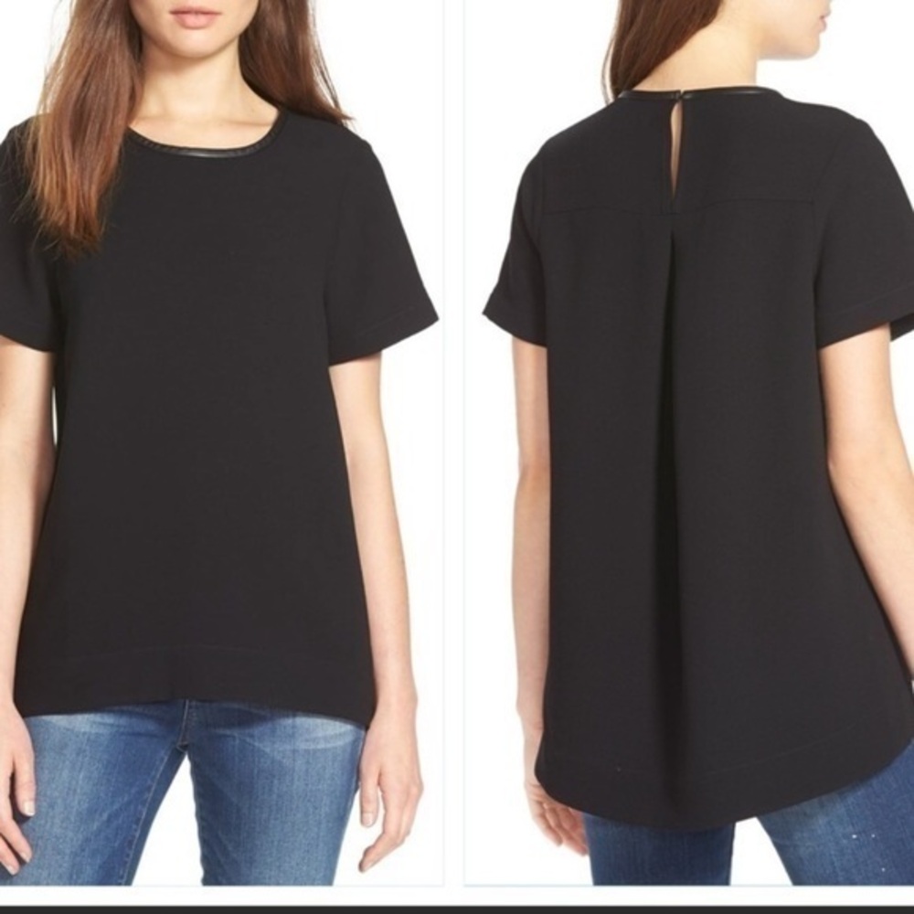 MADEWELL Black Size Medium Tailored Tee. EUC.